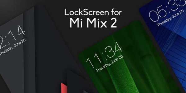 Lock Screen Xiaomi Mi Max 2 screenshot 1