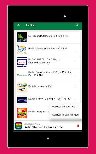 Radio Bolivia   Radio Bolivia FM - Internet Radio screenshot 23