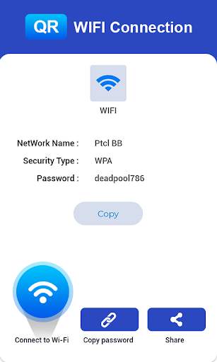 WiFi QR Code Scanner: QR Code Generator Lite screenshot 3