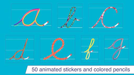 Cursive Letters Writing Wizard скриншот 10