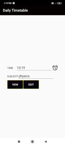 Daily Timetable screenshot 4