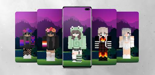 E girl Skin for Minecraft screenshot 1