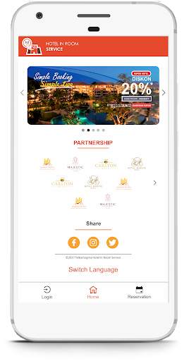 Hotel In Room Service and Reservation - hi!rest screenshot 1
