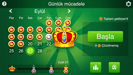 Solitaire: Günlük mücadele screenshot 8