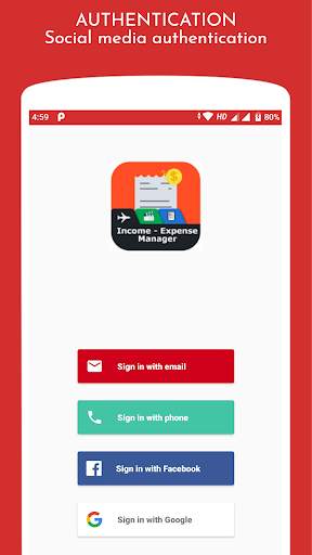 Daily Income Expense Manager screenshot 1