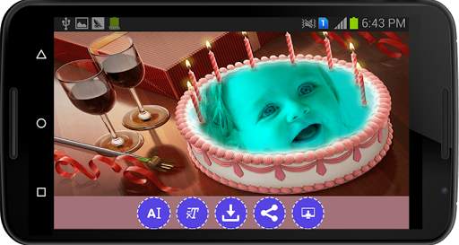 Name Photo on Birthday Cake screenshot 3