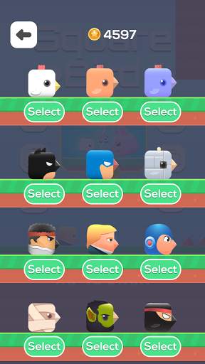 Square Bird - Flappy Chicken screenshot 4