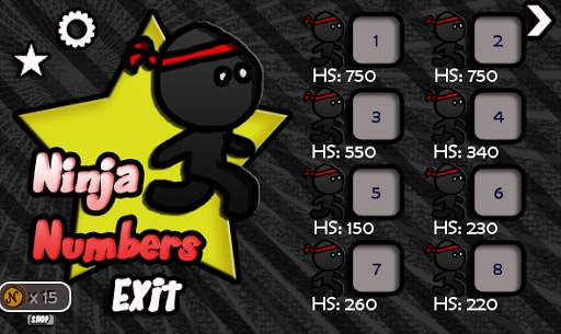 Ninja Numbers screenshot 2