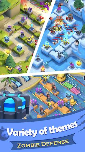 Zombie Defense - Merge TD  Games screenshot 3