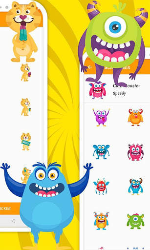 Funny Stickers & Funny Emoji - Halloween Stickers स्क्रीनशॉट 3