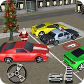 Santa Car Driving: Parking Free Games 1.0