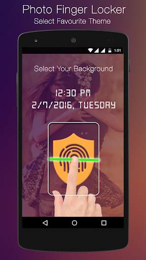 Photo Finger Print Lock Prank 7 تصوير الشاشة