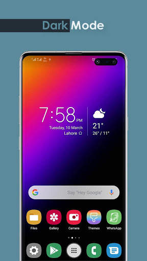Only you can see your app in Dark Mode for all app screenshot 1