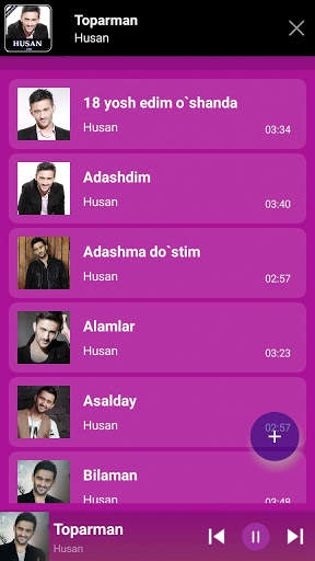 Husan qo'shiqlari screenshot 1