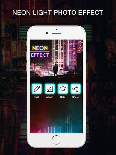 Neon Light Photo Effect 1 تصوير الشاشة