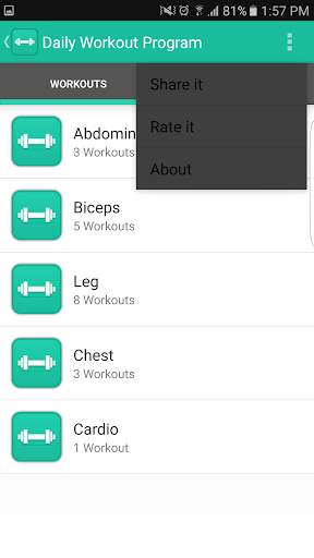 Daily Workout Program screenshot 6
