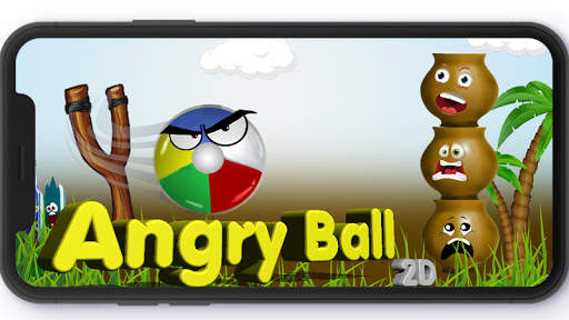 Angry Ball 2D स्क्रीनशॉट 1