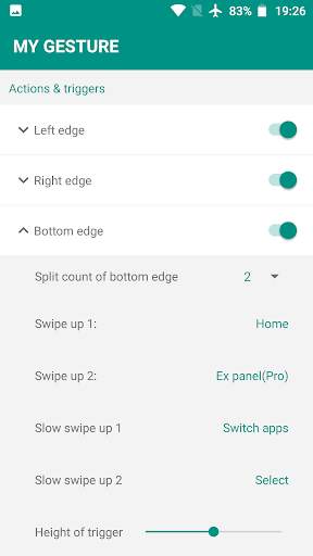 My Gesture - Edge navigation gesture screenshot 4
