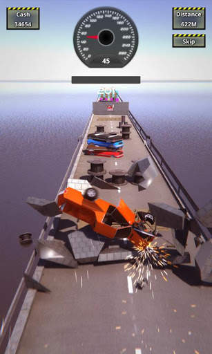mega ramp stunt impossible tracks race car games screenshot 5