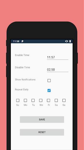 Schedule Wifi screenshot 2