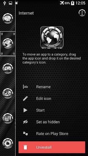 Smart Launcher Theme Mech screenshot 7