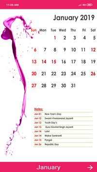 New Calender With Hollyday скриншот 3