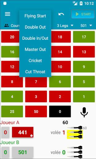 Fléchettes - Scorecard screenshot 2