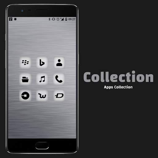Squaro Icon Pack - Black & White screenshot 4