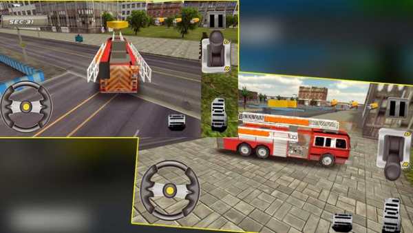 FIRE TRUCK EMERGENCY RESCUE screenshot 4