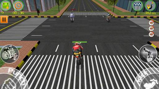 Heavy Bike Attack Race :Crazy Moto Stunt Rider screenshot 5