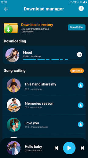 Free Music downloader - Download music screenshot 2