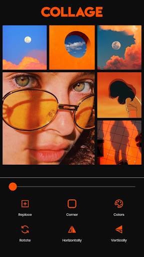 Orenji 🍊 : Free Photo Collage & Backgrounds maker screenshot 2