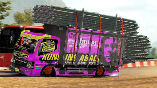 Mod Bus Simulator Truk Oleng screenshot 1