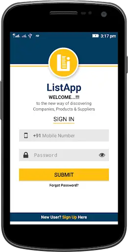 ListApp screenshot 2