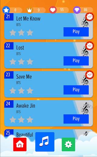 BTS DYNAMITE Piano Tiles screenshot 5