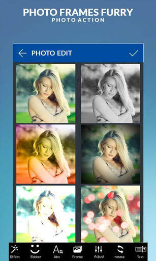 Photo Frames : Furry Photo Action screenshot 2