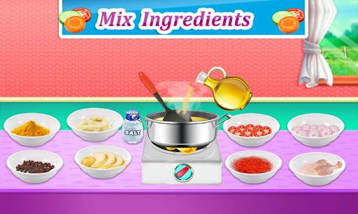 Biryani Restaurant chef- Kitchen food Cooking game screenshot 8