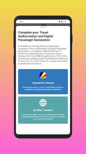 Seychelles E-Border screenshot 2