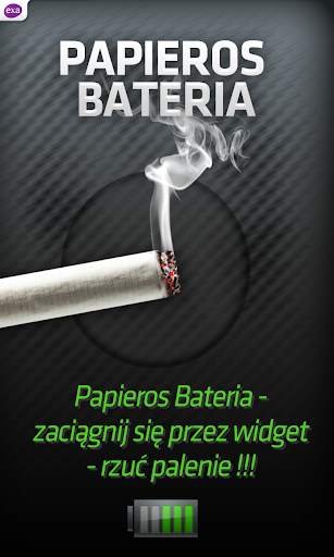 Papieros Bateria Widget screenshot 1