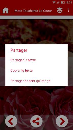 Mots Touchants Le Coeur screenshot 7