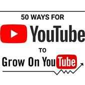 50 Ways to get Subscriber and Views on YouTube logo