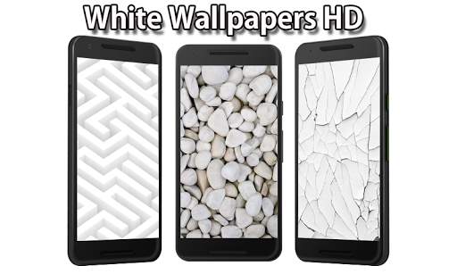 White Wallpapers HD screenshot 1