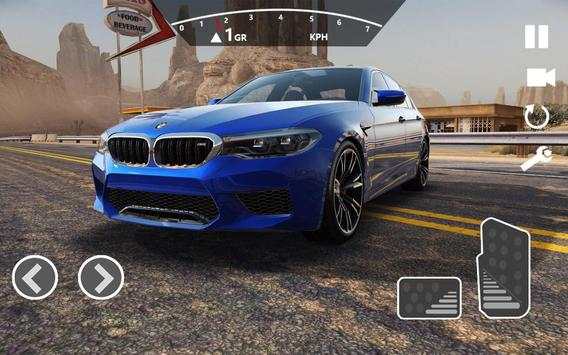 Crazy Car Driving & City Stunts: BMW M5 screenshot 3