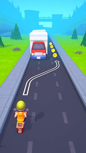 Paper Boy Race — 3D-Run-Spiele screenshot 3