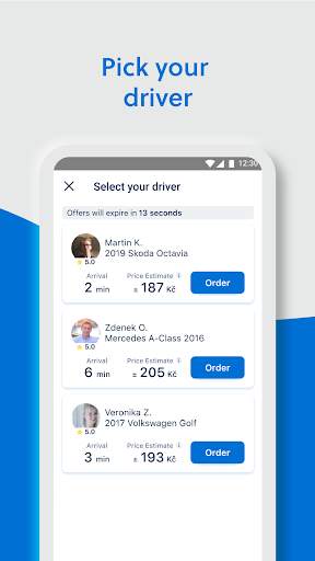 Liftago screenshot 4