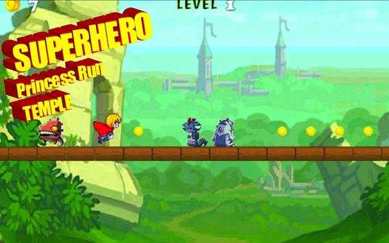 Superhero Princess Run Temple screenshot 7