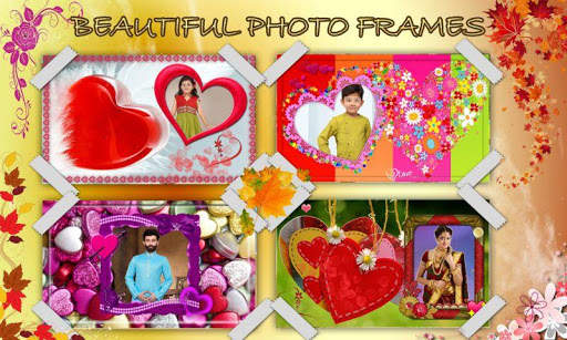 Cute Hearts Photo Frames screenshot 1
