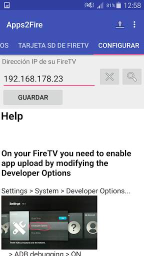 Apps2Fire screenshot 4