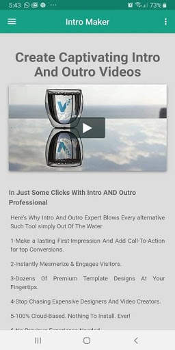 Intro Maker Video Show App screenshot 1