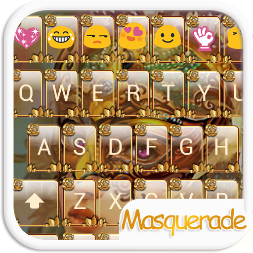 Masquerade Emoji Keyboard Skin icon